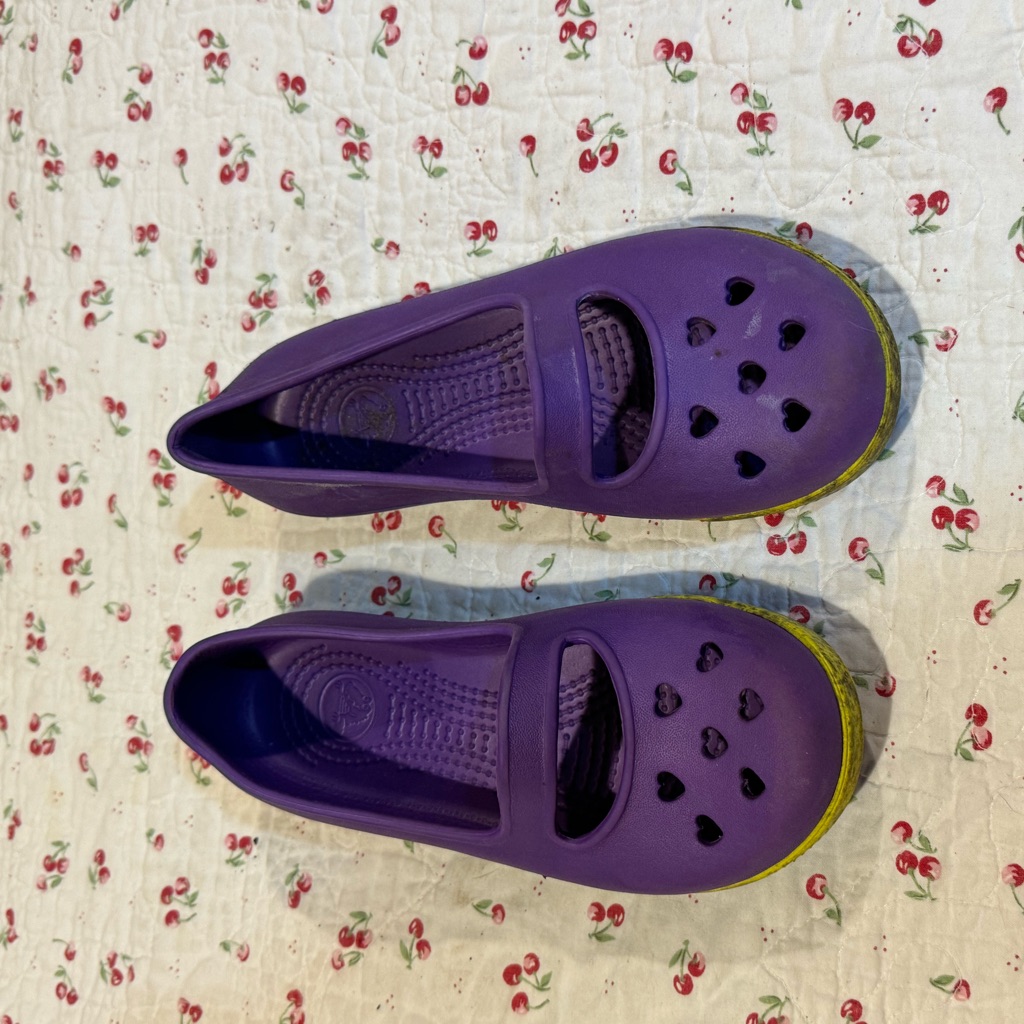 Crocs Purple Slip On Crocs